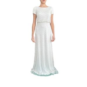 ADRIANNA PAPELL Beaded Gown